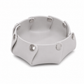 Snap Serve™ Portable Silicone Pet Bowl | Packs Flat to Save Space